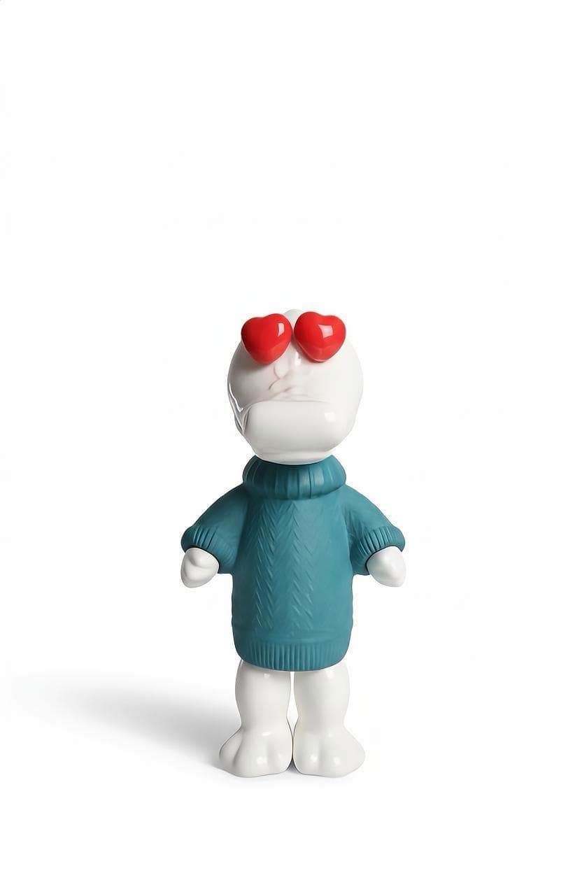 Бирюзовый свитер, красная ситуация