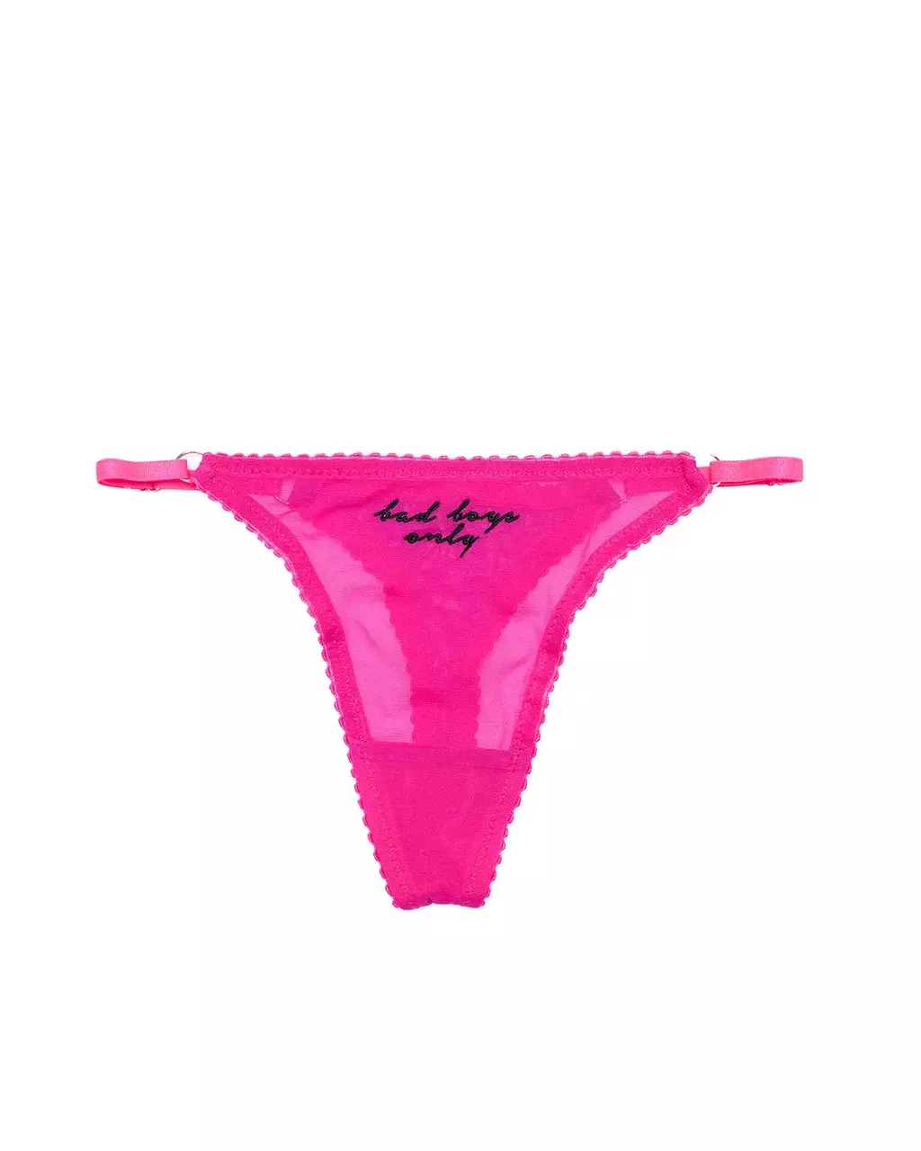 Стринги Bad Boys Only pink + black